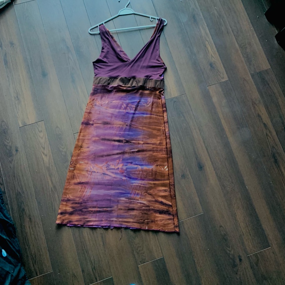 Short Purple Designer Dress